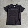 Women’s Y2K Harley Davidson Black White Spellout T Shirt