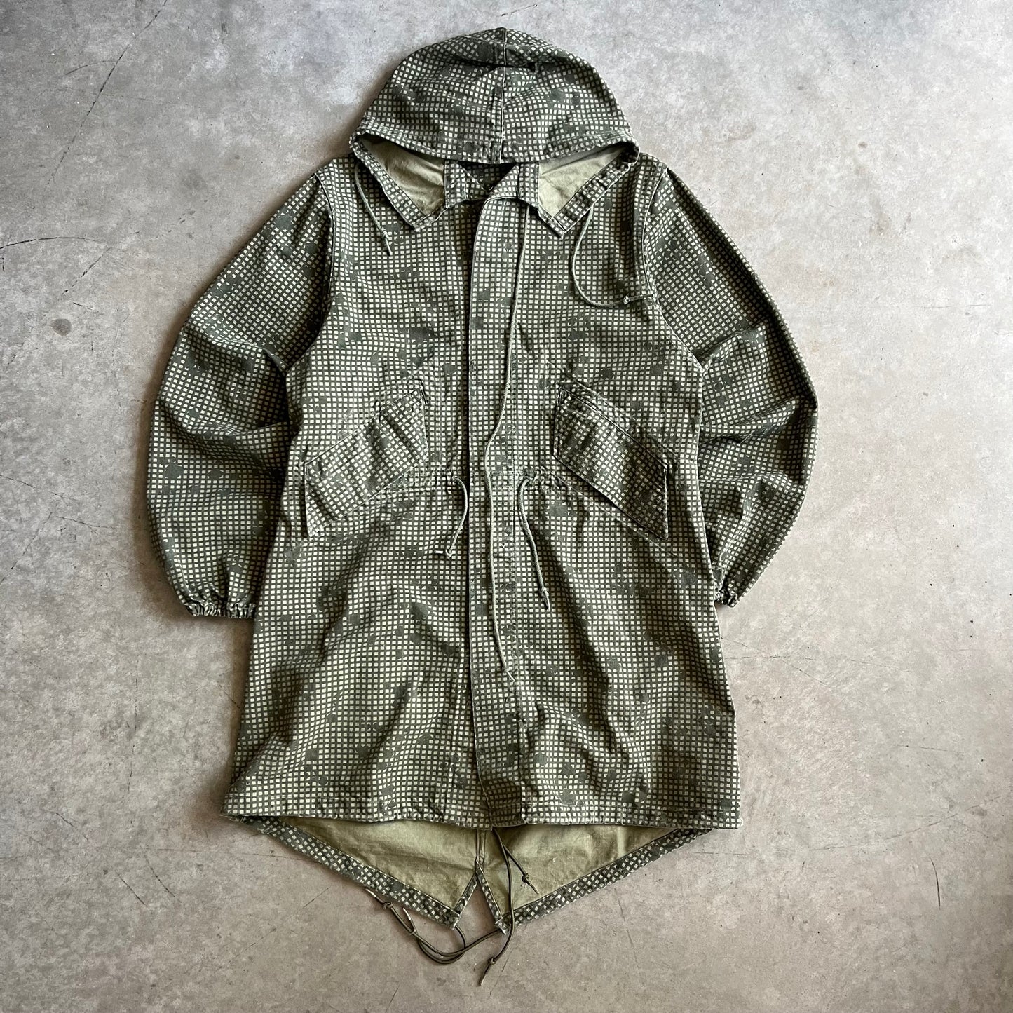 USA Digital Night Camo Fishtail Parka