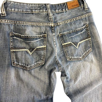 Y2K Urban Pipeline Relaxed Bootcut Jeans