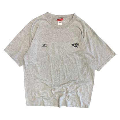 Y2K Reebok NFL Grey Rams Tee