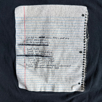 Y2K Kurt Cobain End Of Music Tribute T Shirt Nirvana