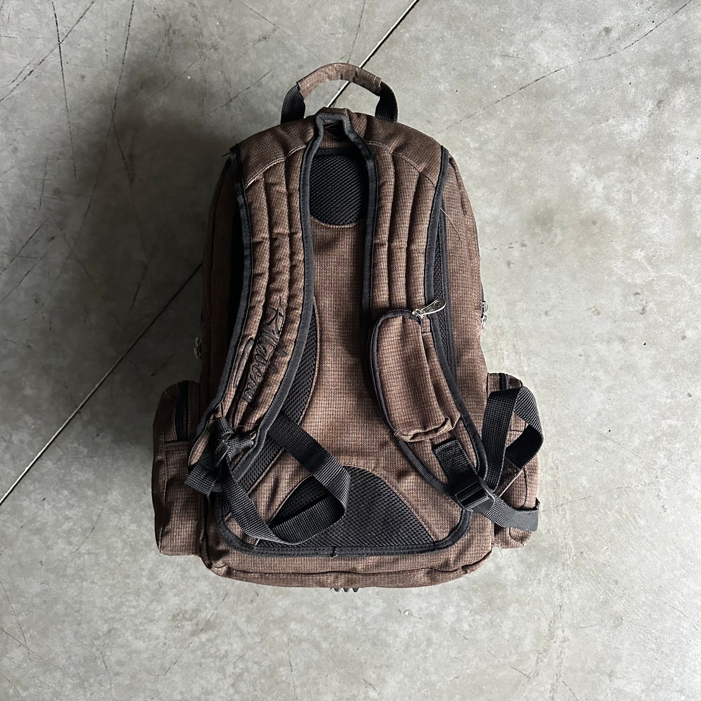 Y2K Billabong Mocha Brown Back Pack