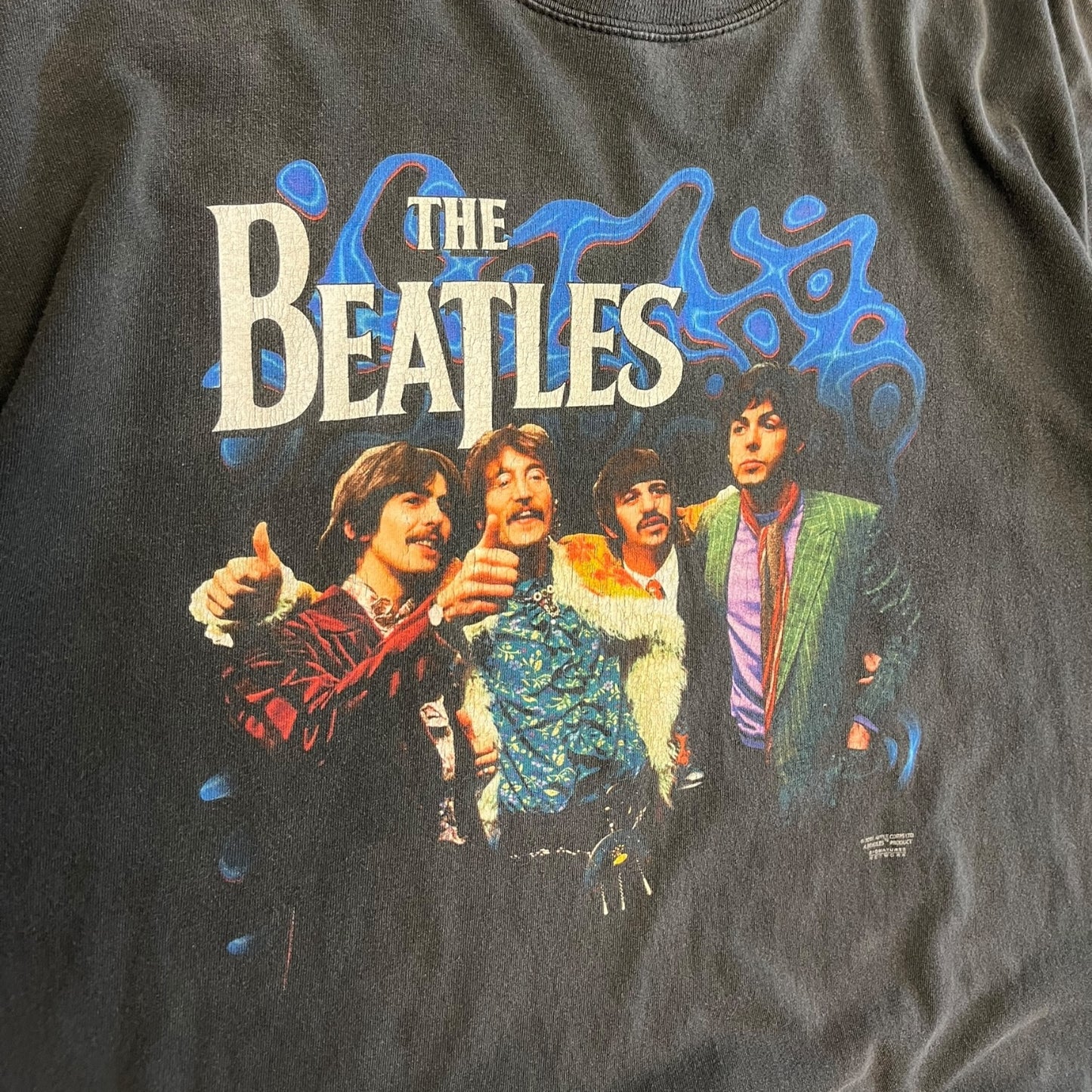 2001 The Beatles Fader T Shirt