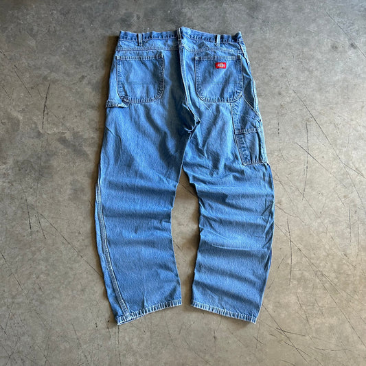 Y2K Dickies Distressed Faded Carpenter Jeans
