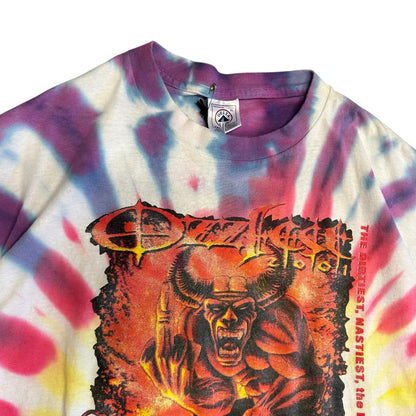 Vintage OzFest 2001 Devil Tie Dye T Shirt