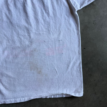 Vintage 90s NASCAR Darrell Waltrip Think Fast T Shirt