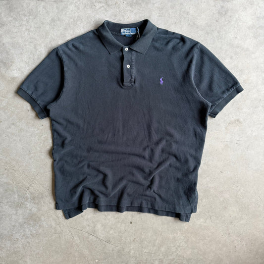 Polo RL Small Horse Black Polo