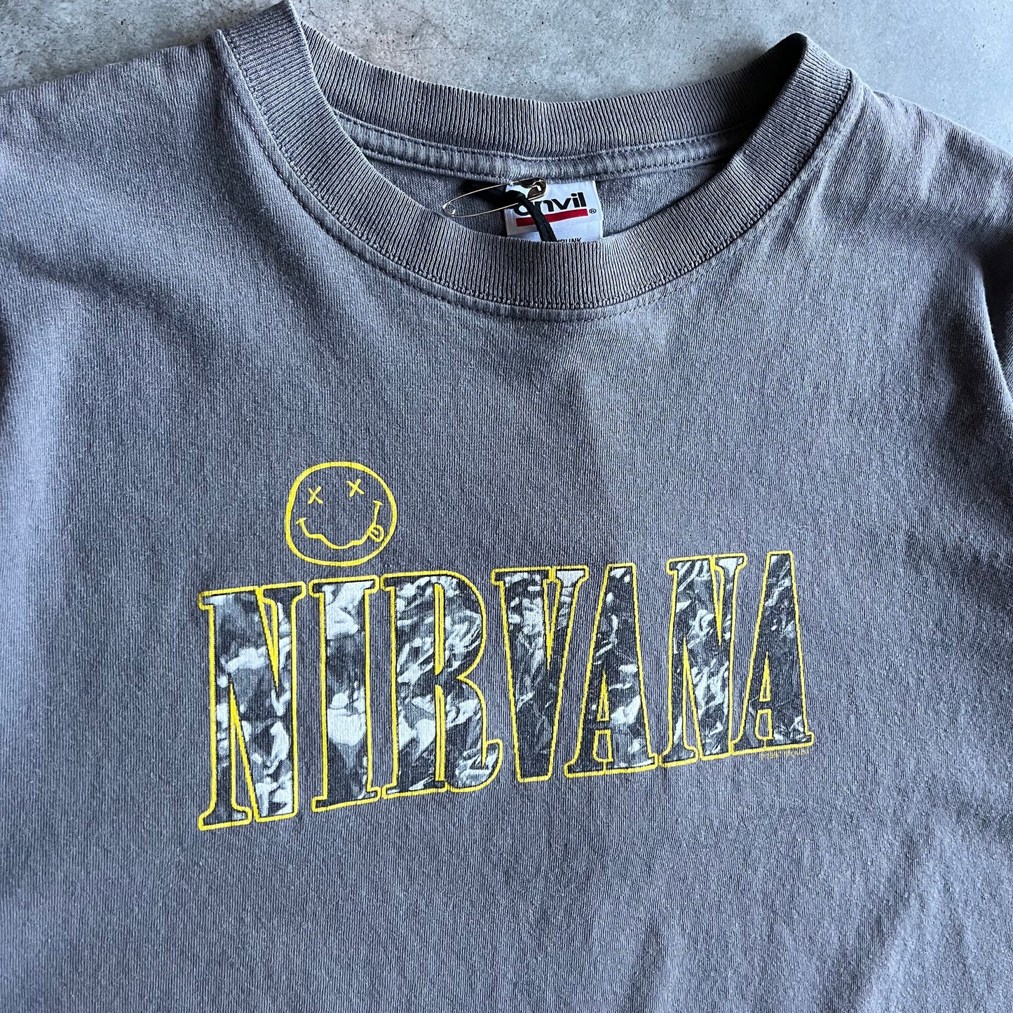 Vintage ‘97 Nirvana Spell Out T Shirt