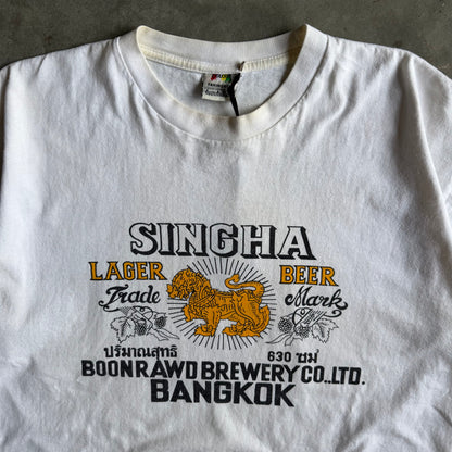 Y2K Singha Lager Beer Logo Tee