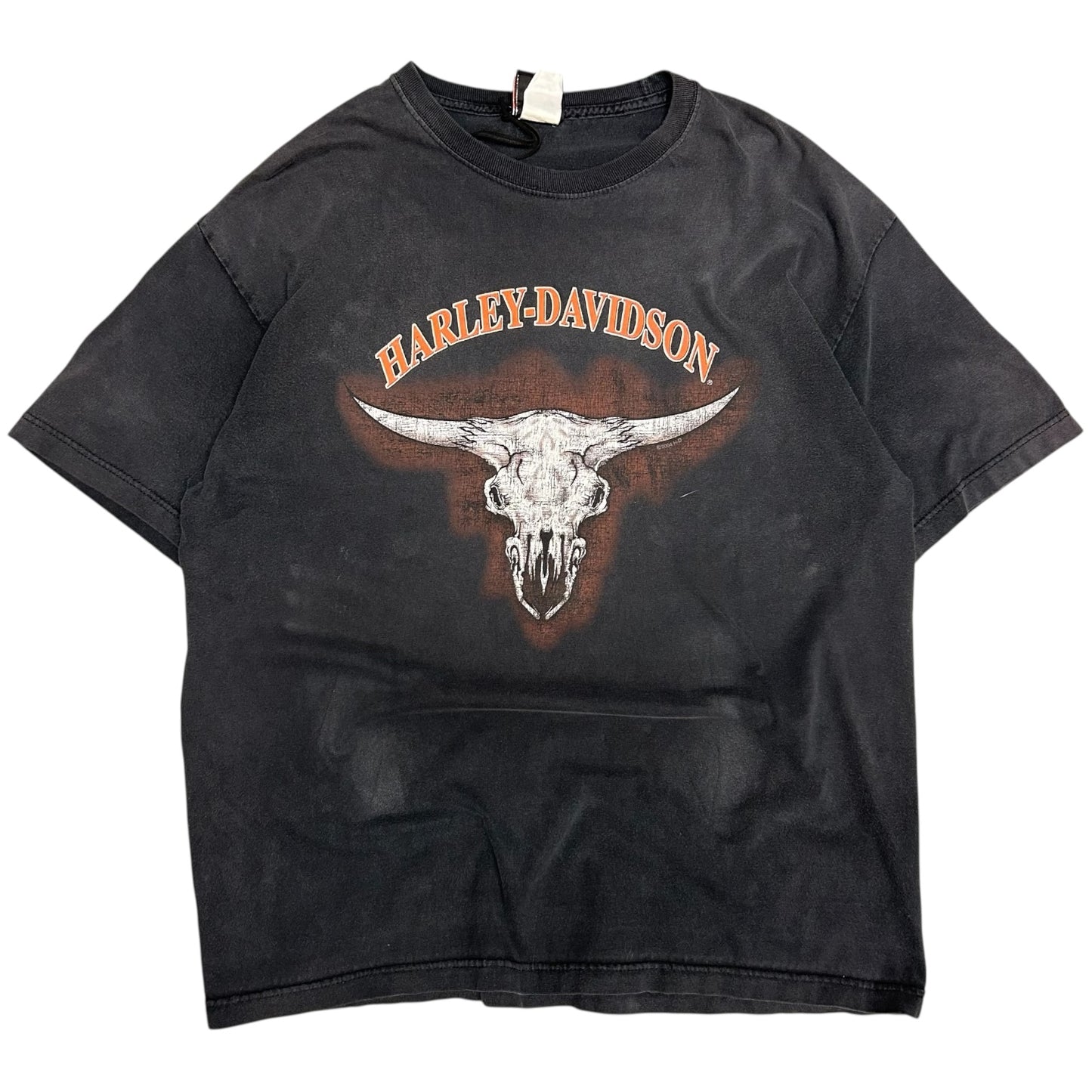 Y2K Harley Davidson Bull Tee