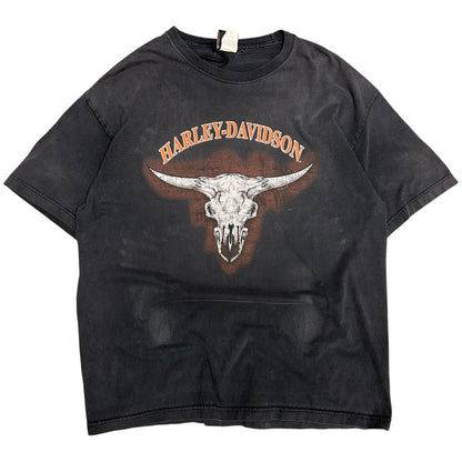 Y2K Harley Davidson Bull Tee