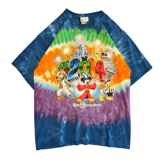 Walt Disney World Tie Die 2014 Character Tee