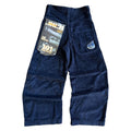 JNCO - 101 Twin Cannon. 26" 4 Wale Corduroy (Navy)