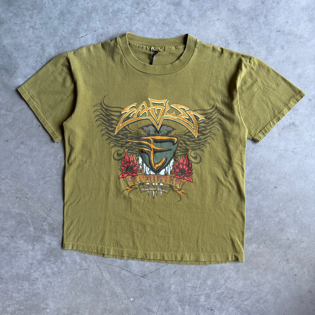 Vintage The Eagles Hell Freezes Over World Tour T Shirt