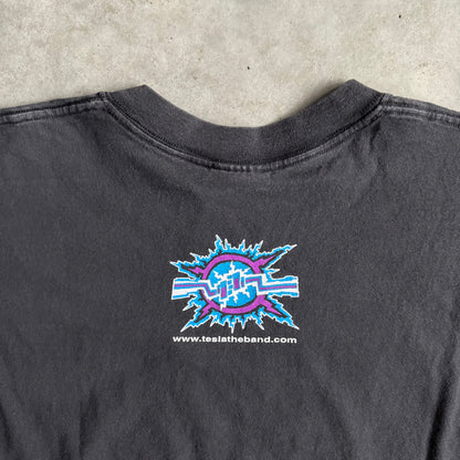 Vintage Tesla Replugged Band T Shirt