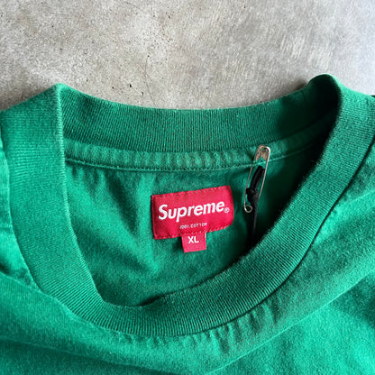 Supreme FW19 Gold Bars Tee - Green