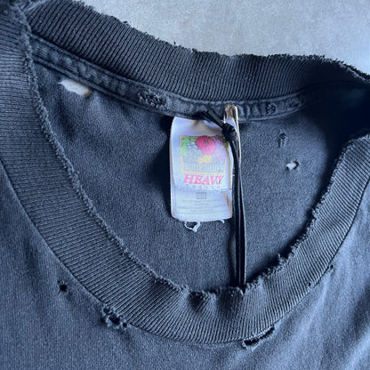 Vintage Slipknot "People = Sh*t" Barcode Distressed Cut-Off Tee
