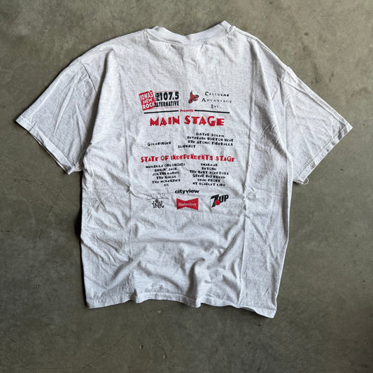 Vintage Iowa New Rock 107.5 FM Alternative Radio Station Tee