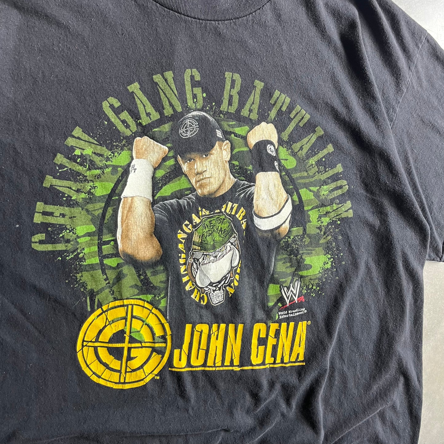 WWE John Cena Chain Gang Battalion T Shirt