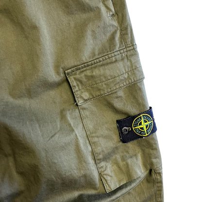 Stone Island Army Green Cargo Pants