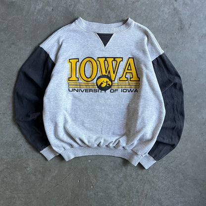 Vintage Iowa State Hawkeyes Canvas Sleeve Sweatshirt