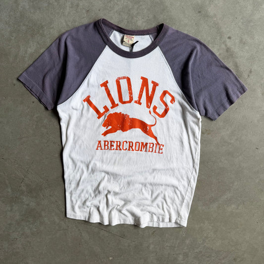 Y2K Abercrombie Lions Raglan Cut Tee