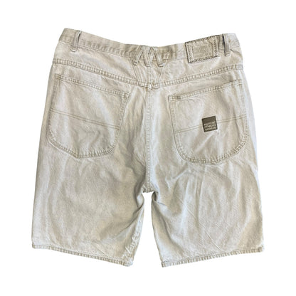 Y2K Blue Marithé + Francois Girbaud Authentic Tan Shorts ￼