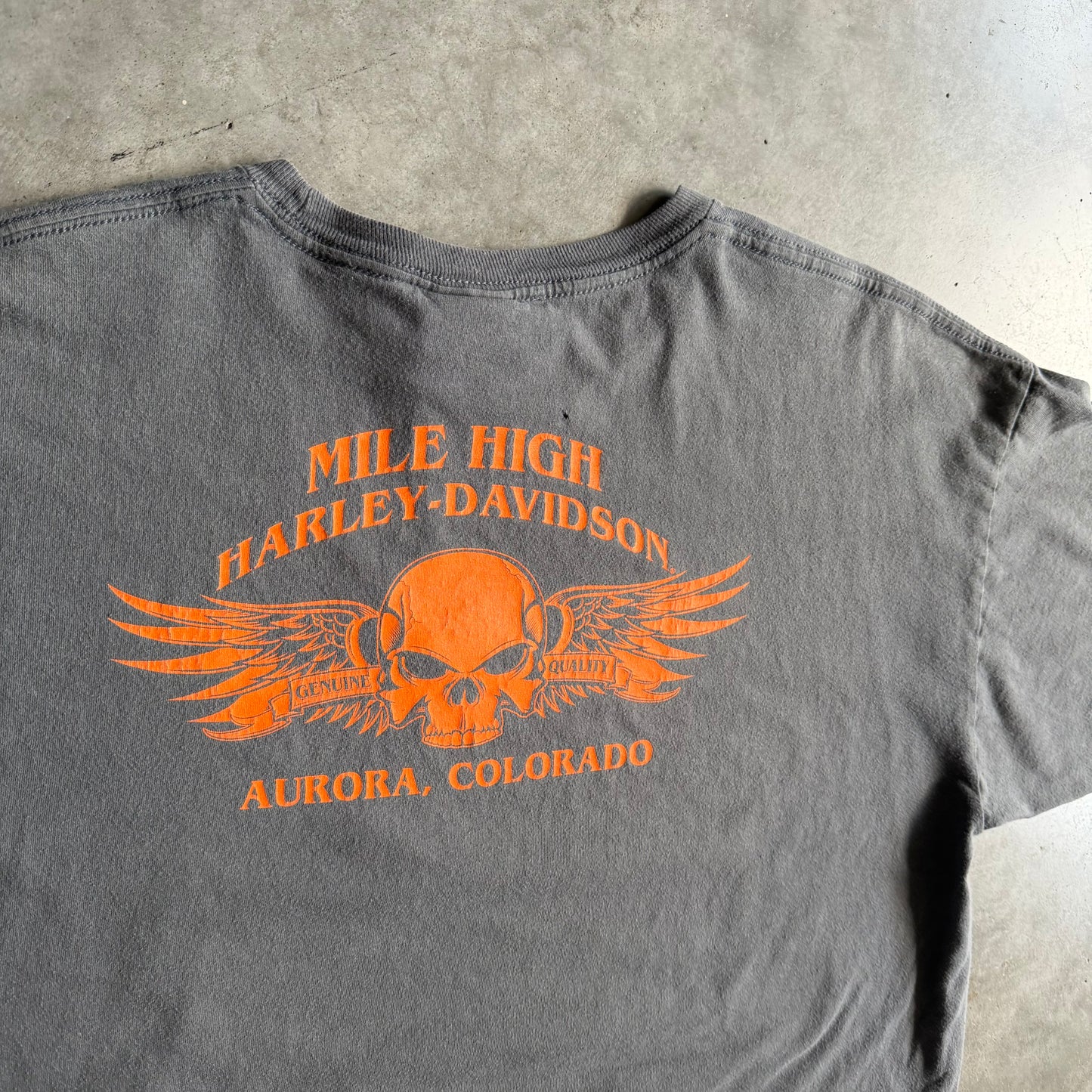 Vintage Harley Davidson “Pride & Glory” Military Motorcycle Tee