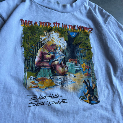 Vintage “Does A Bear..” ‘90s Black Hills Tee