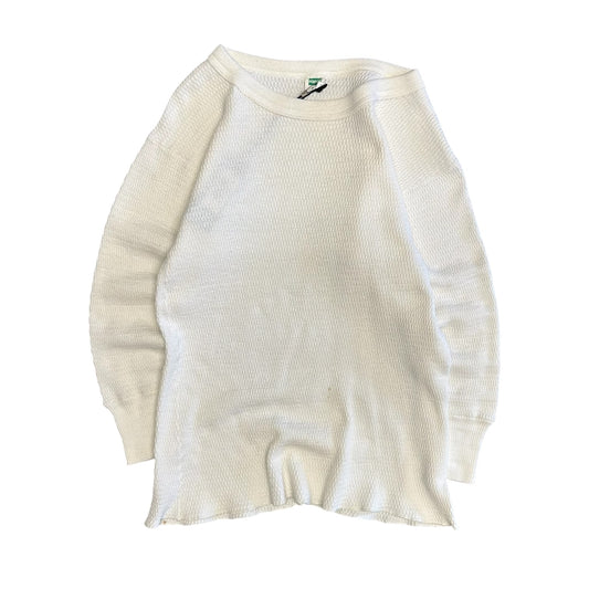 Vintage 70s Hanes Waffle Knit Thermal Longsleeve
