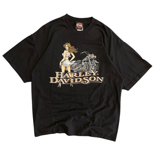 Y2K Harley Davidson Sport Center Women Tee