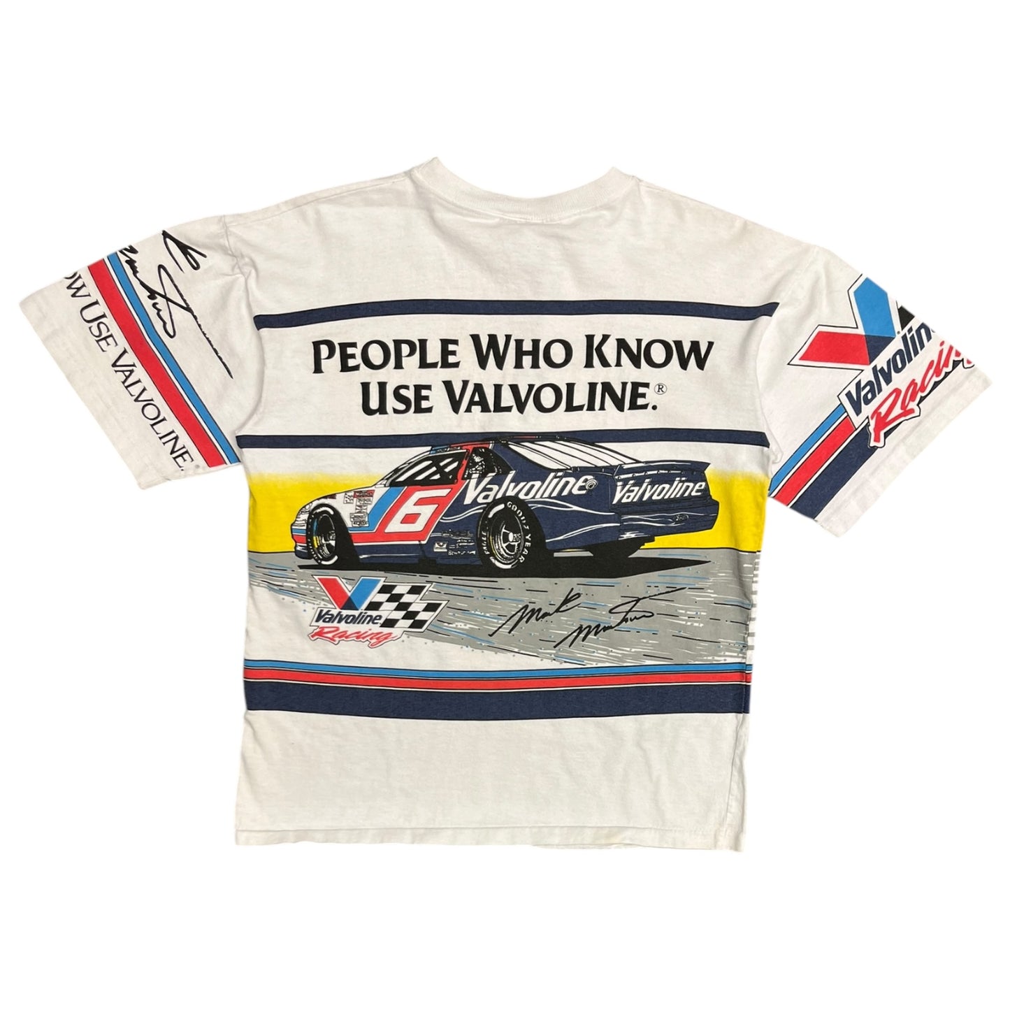 Vintage Mark Martin AOP Racing Tee