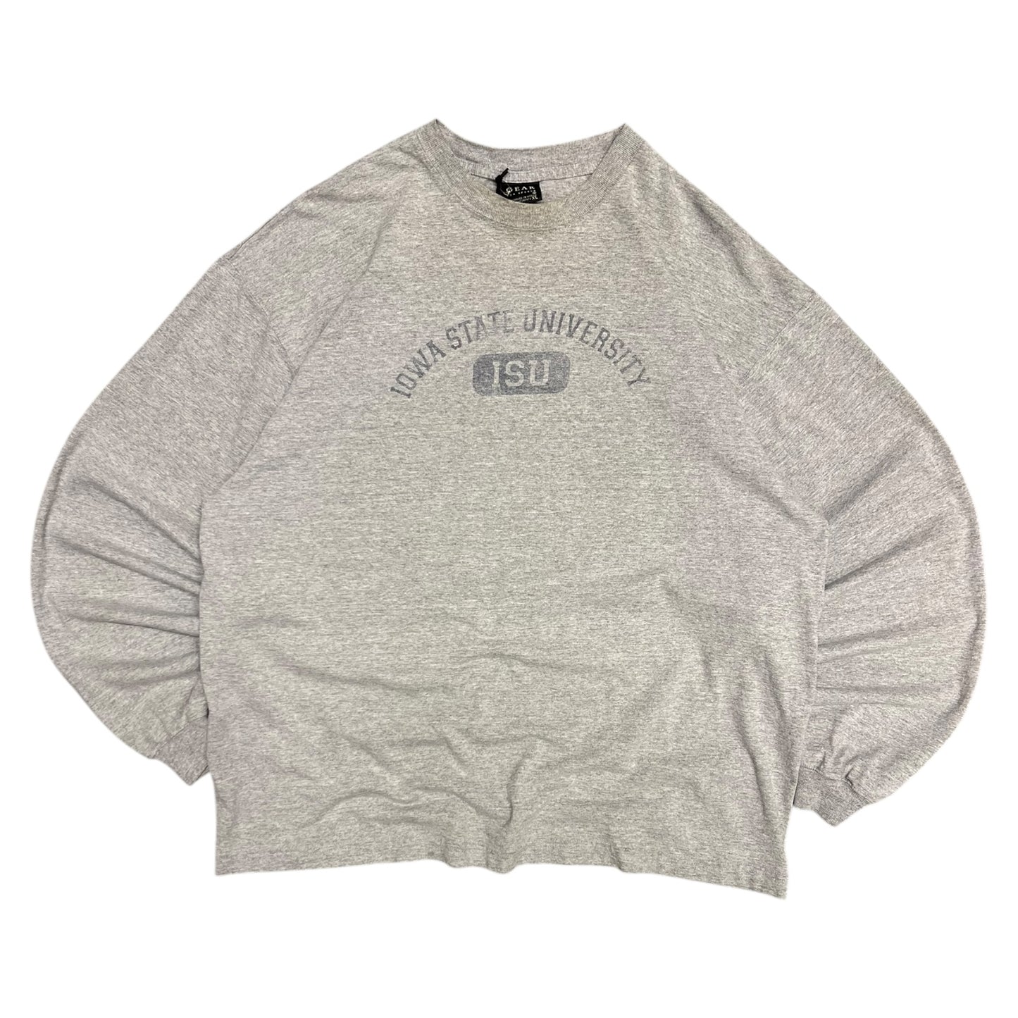 Y2K Gear Iowa State Cyclones Spell Out LS Tee