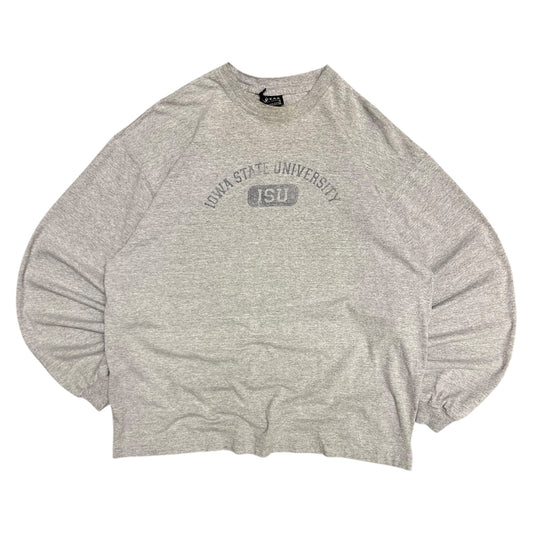 Y2K Gear Iowa State Cyclones Spell Out LS Tee