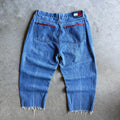 Y2K Tommy Hilfiger Baggy Logo Pocket Chopped Capris