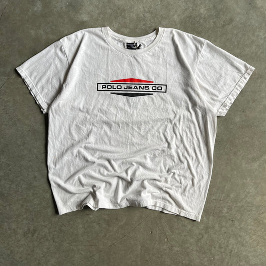 Y2K Polo Jeans Co Logo Tee