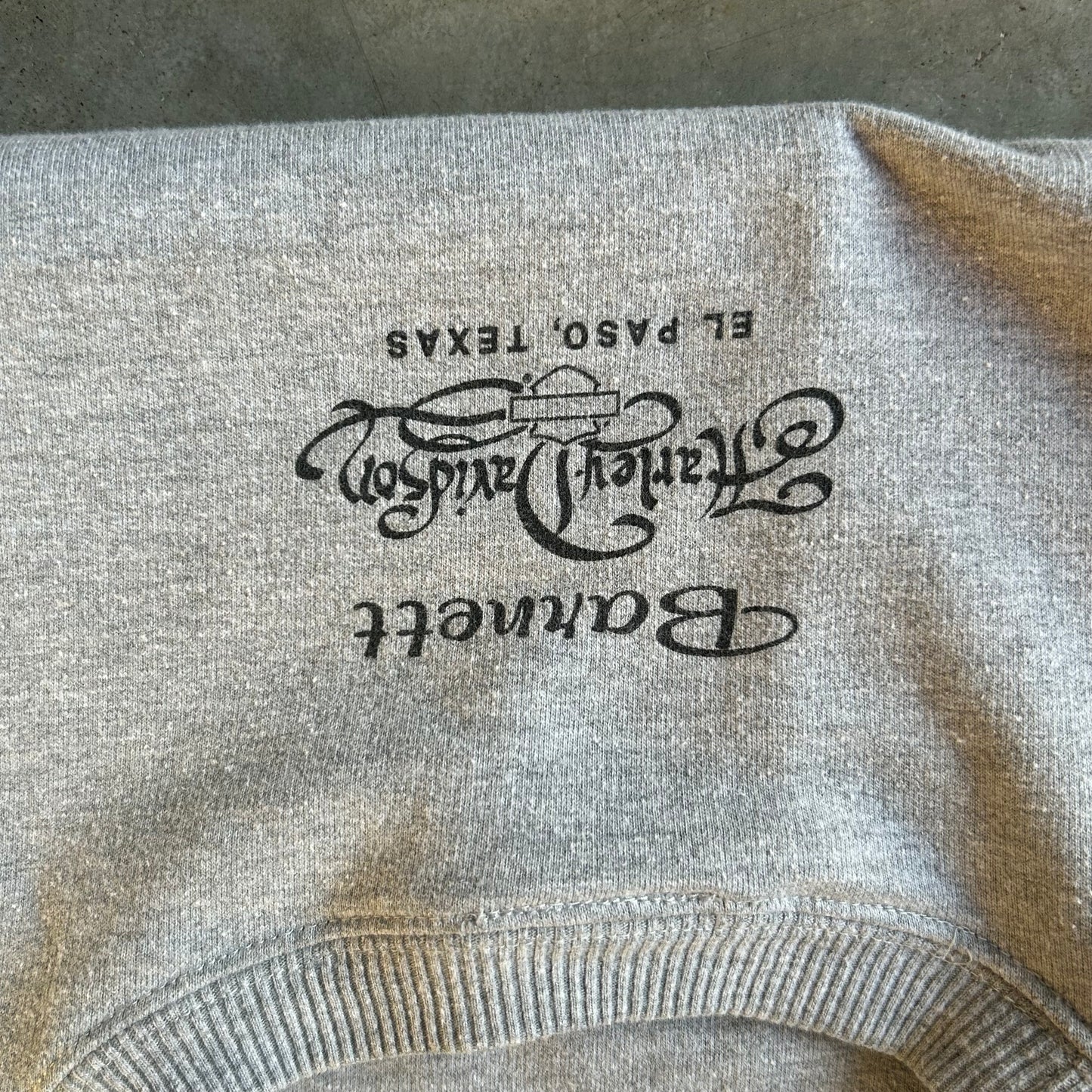 Women’s Y2K Harley Davidson Grey Crewneck