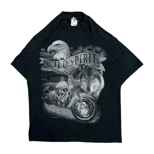 Y2K Wild Spirit Biker Tee