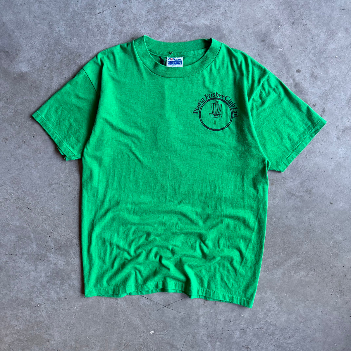 Vintage Peoria Frisbee Club Chain Chomper T Shirt