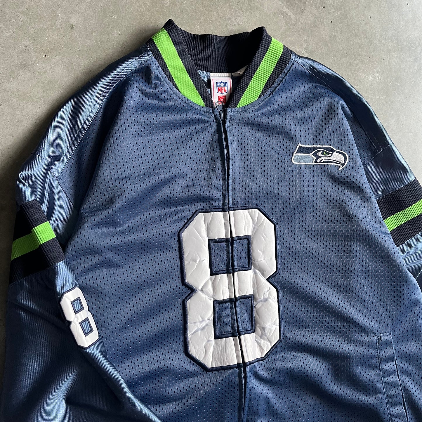 Vintage Seahawks Hasselbeck Jersey Jacket