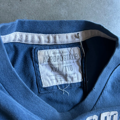 Y2K Aeropostale So Cal 1987 Surf Team Blue Tee