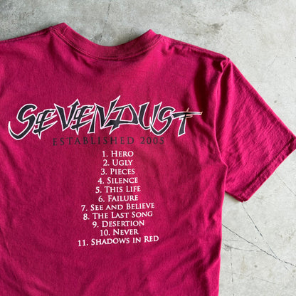 Y2K Youth Sevendust Next 2005 Tour T Shirt