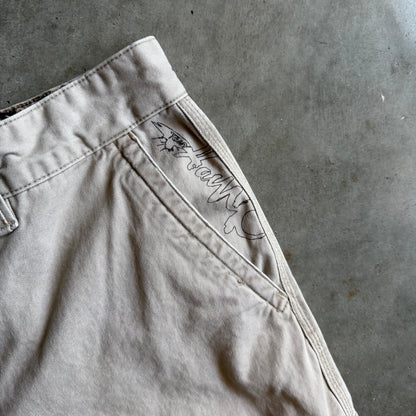 Y2K Tony Hawk Khaki Cargo Shorts