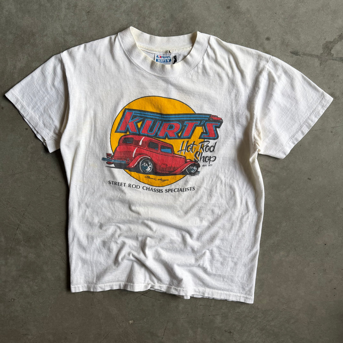 Vintage Kurt’s Hot Rod Shop Promo Tee