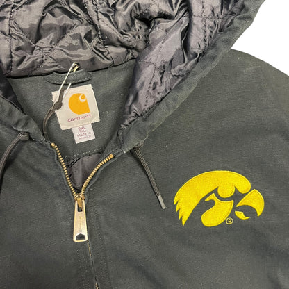 Carhartt Iowa Hawkeyes Black Active Jacket