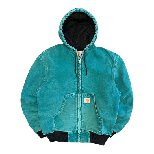 Vintage Carhartt ‘JR441’ Teal Active Jacket