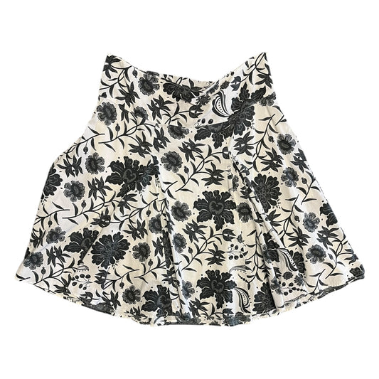 Women’s Mossimo Drop Waist White And Black Skirt