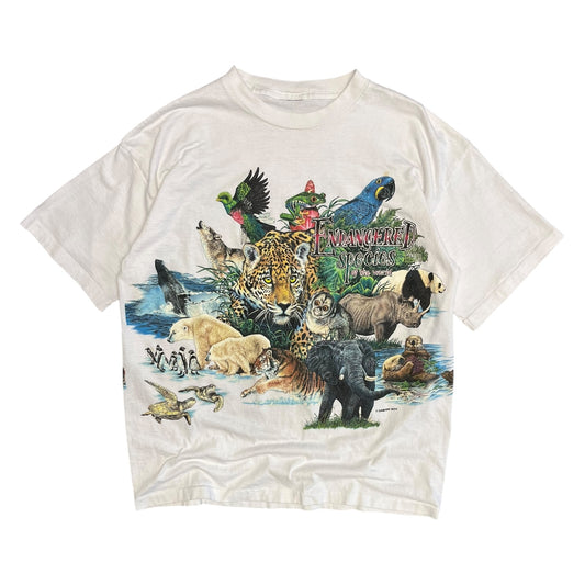 1994 Endangered Species Of The World Wrap Tee