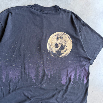 Vintage Great Smokey Mountains Midnight Eagle AOP Tee