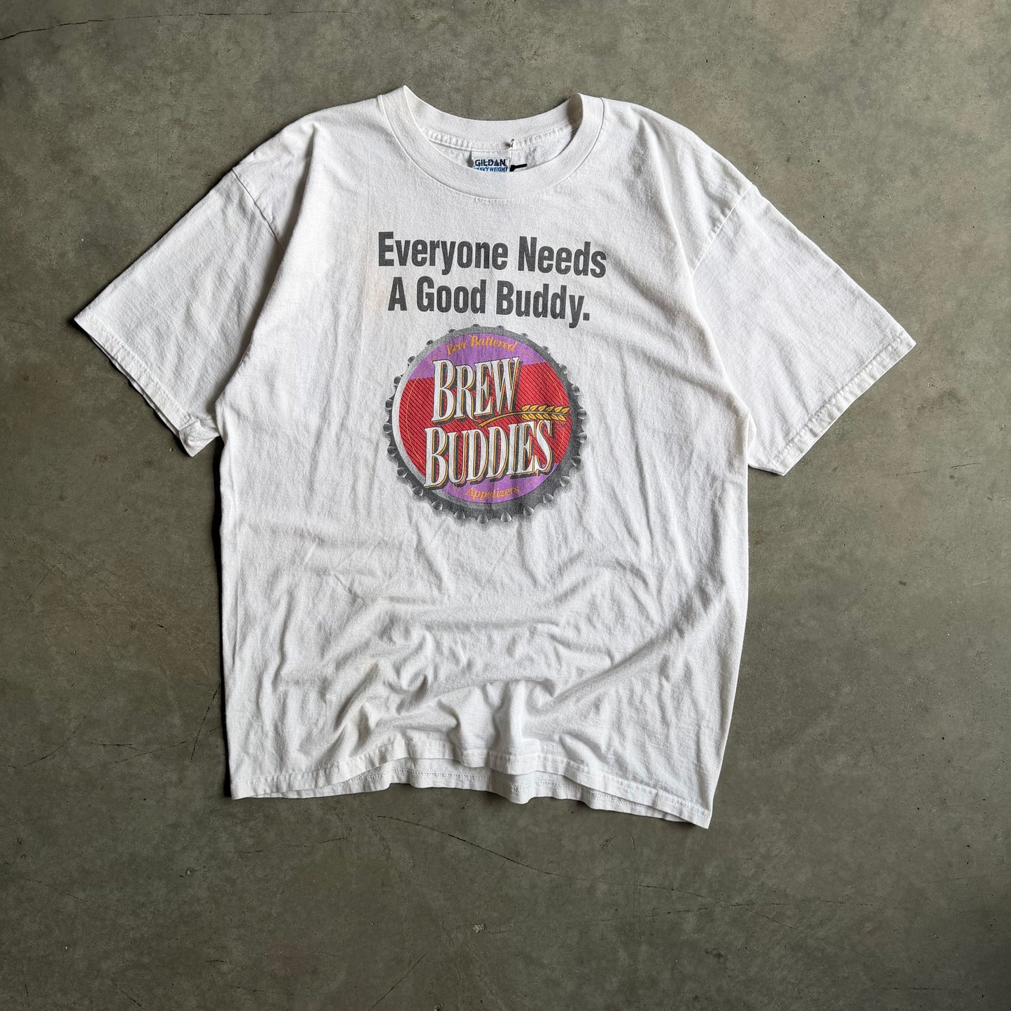 Vintage Brew Buddies “Everyone Needs A Good Buddy” Beer Tee